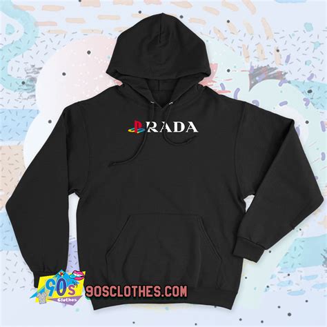 prada hoodie|playstation prada hoodie.